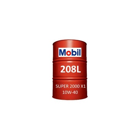 Mobil Super 2000 X1 10W-40 Fass 208L