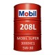 Mobil Super 3000 XE1 5W-30 of 208L barrel