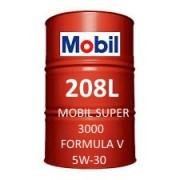 Mobil Super 3000 Formula V 5W-30 fût de 208 Litres