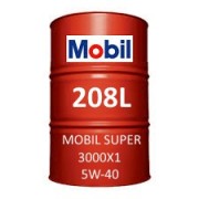 Mobil Super 3000 X1 5W-40 vat 208L