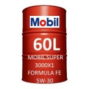 Mobil Super 3000 X1 Formula FE 5W-30 fût 60 Litres