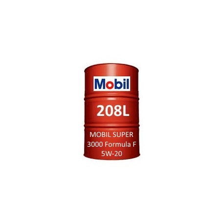 Mobil Super 3000 Formula F 5W-20 Fass 208L