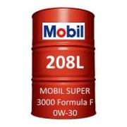 Mobil Super 3000 Formula F 0W-30 fût de 208 Litres