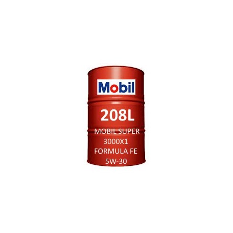 Mobil Super 3000 X1 Formula FE 5W-30 Fass 208L